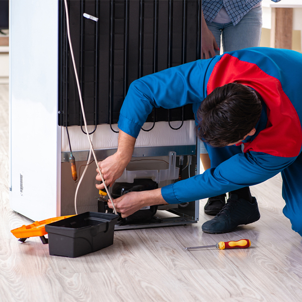 how much do you charge for refrigerator repair services in Mccook County